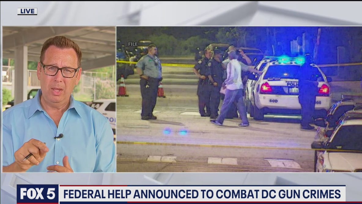 Federal help announced to combat gun violence in DC